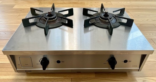 ガスコンロ リンナイ (Rinnai) 60cm 2口 Vamo. バーモ 都市ガス