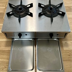 ガスコンロ リンナイ (Rinnai) 60cm 2口 Vamo. バーモ 都市ガスの画像