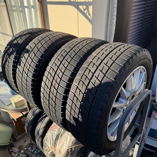 1001-4）軽トラ軽バン12インチスタッドレス145/80R12ヨコハマアイス 