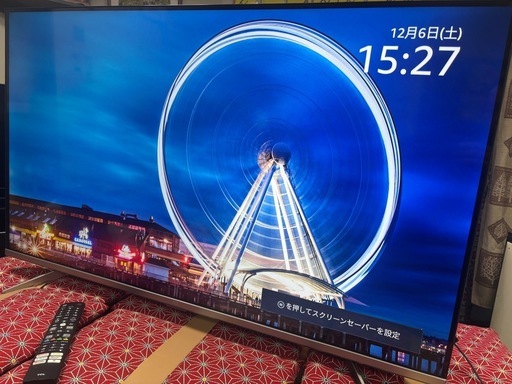 極美品】4K対応 スマートテレビ！TCL 43P715 43型 アプリ内蔵式