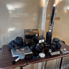 オリンパス OLYMPUS OM-2Ｎ ZUIKO MC AUTO‐S カメラ 1：1.4 ｆ＝50㎜ レンズ セット売り 中古品 ジャンクの画像