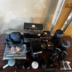 オリンパス OLYMPUS OM-2Ｎ ZUIKO MC AUTO‐S カメラ 1：1.4 ｆ＝50㎜ レンズ セット売り 中古品 ジャンクの画像