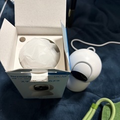 ペットカメラ2台　　コードは1つですの画像