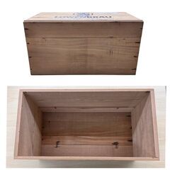 【レガストック川崎本店】LOWENBRAU レーベンブロイ ウッドボックス 木箱 ヴィンテージの画像