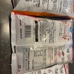 ゼリー、シャーベット、ババロア未開封の画像