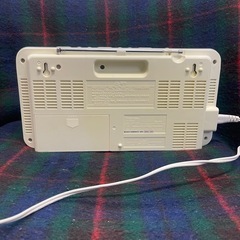 東芝 CDラジオ CUTEBEAT TY-CR20 TOSHIBA  FM AM CD ホワイト
の画像