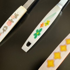 昭和レトロ　おたま　穴あきおたま　泡立て器　3点　※使用感大　インテリア　小道具の画像