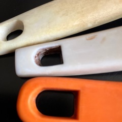 昭和レトロ　おたま　穴あきおたま　泡立て器　3点　※使用感大　インテリア　小道具の画像