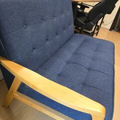 ニトリ　二人掛けソファの画像