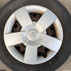 トヨタ 14インチ 5本スポークホイール 4本セットの画像