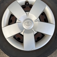 トヨタ 14インチ 5本スポークホイール 4本セットの画像