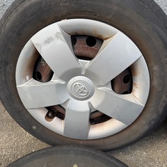 トヨタ 14インチ 5本スポークホイール 4本セットの画像