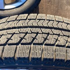 スタッドレス 155/65R14 東北6県無料配送対応‼️爆安②超バリ溝❗ 国産ブリジストン VRX ❗ アルミ付き 国産 タイヤ !!　スタットレス　軽自動車　軽の画像