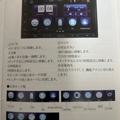カーオーディオBluetoothの画像