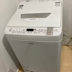 お譲り完了　洗濯機　5.5kg シャープ
