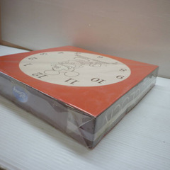 ☆▲【未使用】　Disny　ミッキーマウス　インデックスウォールクロック　ブラック　ディズニー　クロック　時計　hの画像