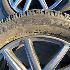 スタッドレス 155/65R14 東北6県無料配送対応‼️爆安①超バリ溝❗ 国産ブリジストン VRX ❗ アルミ付き 国産 タイヤ !!　スタットレス　軽自動車　軽の画像