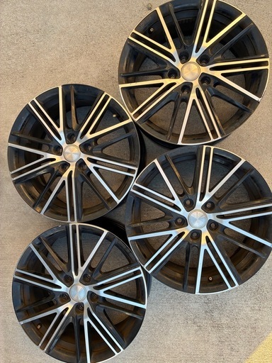 ホイールのみ　4個セット　ECO FORME 215/50R17 タイヤ