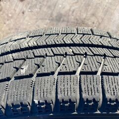 スタッドレス 155/65R14 東北6県無料配送対応‼️爆安②超バリ溝❗ 国産ブリジストン VRX ❗ アルミ付き 国産 タイヤ !!　スタットレス　軽自動車　軽の画像
