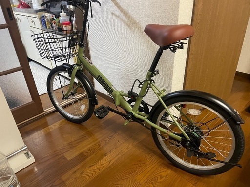 折りたたみ自転車です。
