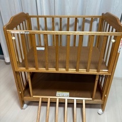 カトージ　ミニベビーベッド　ハイタイプの画像