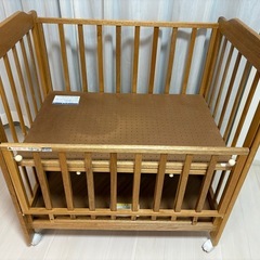カトージ　ミニベビーベッド　ハイタイプの画像