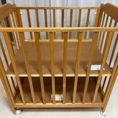 カトージ　ミニベビーベッド　ハイタイプの画像