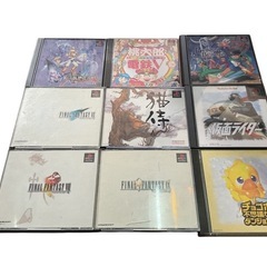 PS（初代）ソフト まとめ売り セットの画像