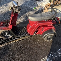 ジャイロX 　2人乗り　ノーヘル　希少
の画像