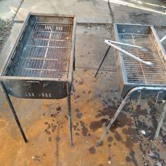 BBQコンロ　2台　ジャンクの画像