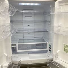 SHARP (シャープ) 6ドア冷蔵庫 SJ-F502F-S 2020年製の画像