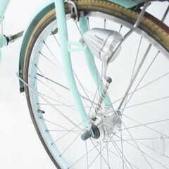 DAIWA CYCLE PINK LATTE 26インチ シティサイクルの画像