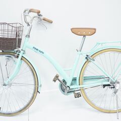 DAIWA CYCLE PINK LATTE 26インチ シティサイクルの画像