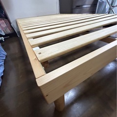 【本文必読】セミダブルベッドフレームの画像