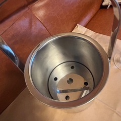 アイスペール、グラス3個の画像