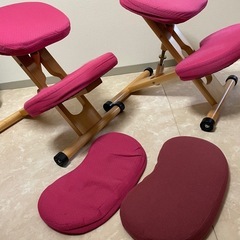 姿勢が良くなる椅子　プロポーションチェア　一台はお話し中です。の画像