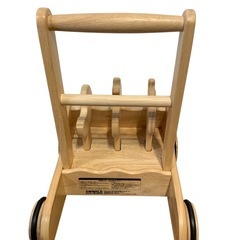 手押し車　木製　赤ちゃんの画像