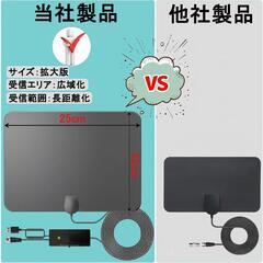 室内アンテナ 第3世代信号増幅器搭載 600KM受信範囲 360度全方位受信の画像