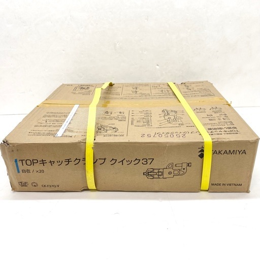 未使用 タカミヤ TOP キャッチクランプ クイック37 自在 CK-F37Q-V 20個入 【店頭引取限定】