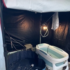 ポータブルバスタブ 折りたたみ浴槽の画像