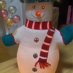 雪だるま　イルミネーション　大型の画像