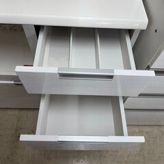 J3280【リユースのサカイ柏店】　NITORI　ニトリ　キッチンボード　食器棚　ダリア80KB　クリーニング済みの画像