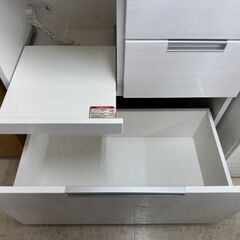 J3280【リユースのサカイ柏店】　NITORI　ニトリ　キッチンボード　食器棚　ダリア80KB　クリーニング済みの画像