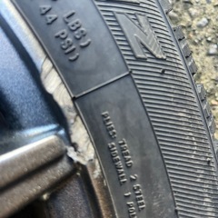 冬タイヤ軽自動車用(傷あり)の画像