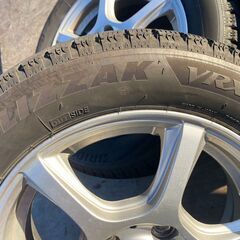 VRX2 スタッドレス 155/65R14 東北6県無料配送対応‼️爆安④超バリ溝❗ 国産ブリジストン VRX2 ❗ アルミ付き 国産 タイヤ !!　スタットレス　軽自動車　軽の画像