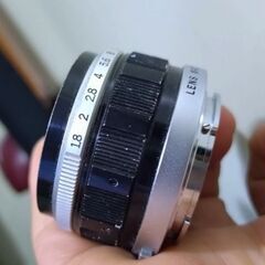 レンズは優良 曇りなし OLYMPUS オリンパス F.ZUIKO AUTO-S 38mm F1.8 の画像