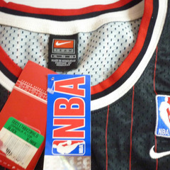 ☆▲NBA　ブルズ　JORDAN　マイケル・ジョーダン　ジャージ　ストライプ　ナイキ　Nike　Bulls　バスケットボール　スポーツ　バスケ　iの画像