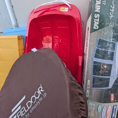 キャンプM-8717 CAPTAIN STAG　タープテント  簡易テント FIELD DOOR　そり　テーブル　の画像