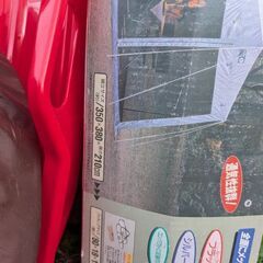 キャンプM-8717 CAPTAIN STAG　タープテント  簡易テント FIELD DOOR　そり　テーブル　の画像