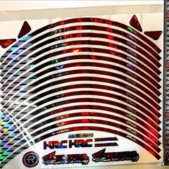 バイク用シール2枚の画像